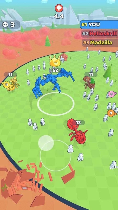 人类怪物竞技场破解版内置菜单(Human Merge)最新版截图2