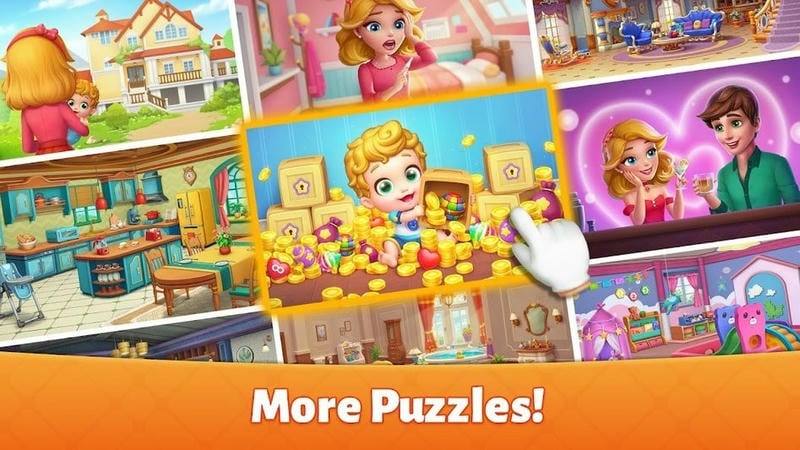 宝贝大厦家居改造无限钞票版(Baby Mansion home makeover)最新版截图2