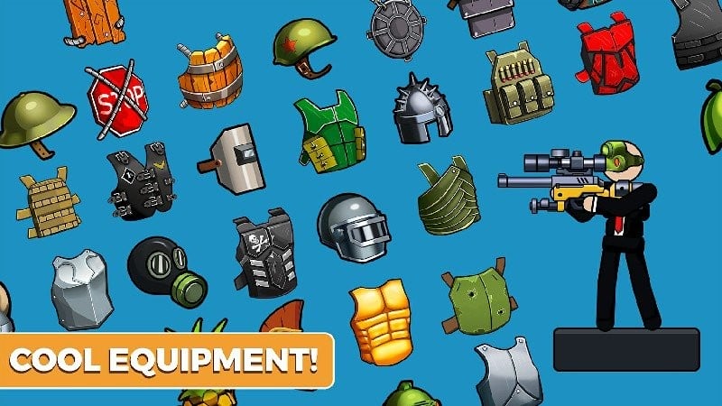 火柴人枪手英雄无限金币截图1