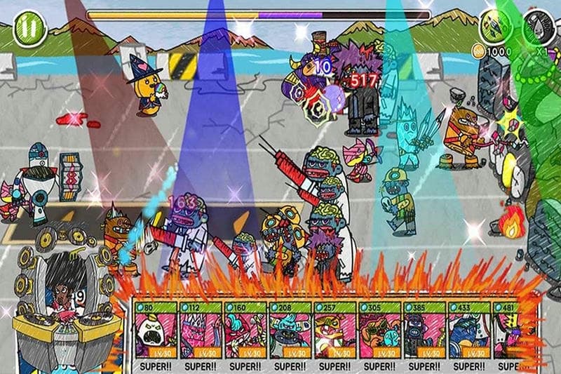 怪物大战僵尸破解版无限内购版(Monster VS Zombie)截图1