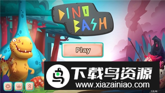 Dino Bash侏罗纪世界恐龙战争模拟游戏截图1