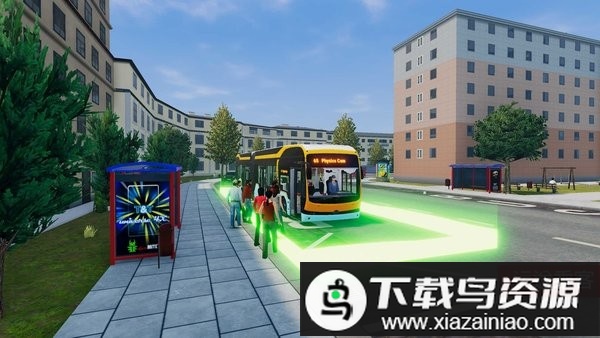 巴士城市之旅游戏汉化版2024(BusSim CR)截图2