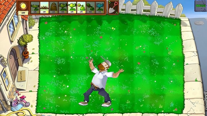 植物大战戴夫无限阳光版(Plant vs Zombie)截图1