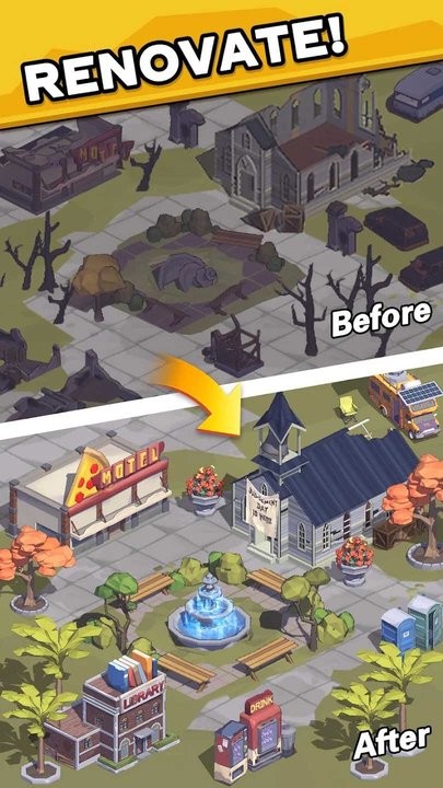 城镇生存无限金币钻石中文版最新版截图2