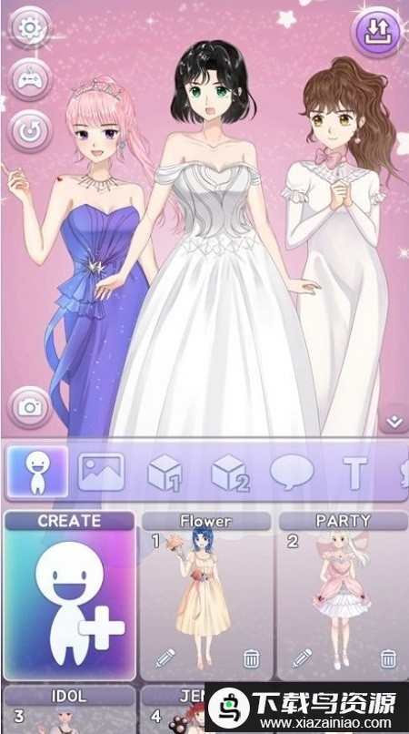 公主偶像生成器手游(Princess Idol Star)最新版截图2