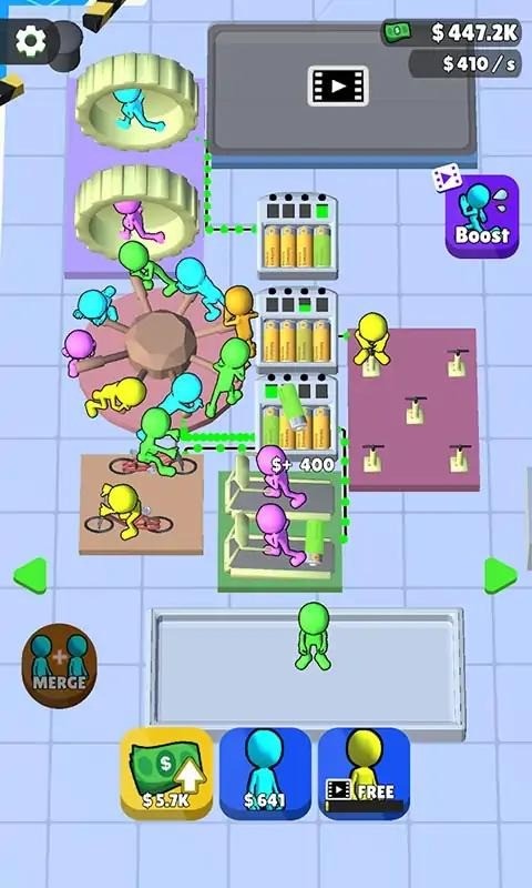 火柴人工厂破解版内置修改器不减反增最新版截图3