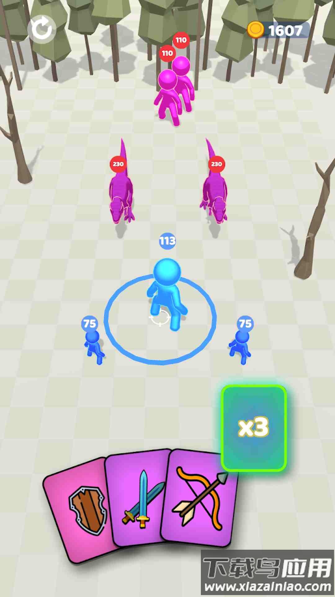 火柴人无限战争卡牌战争游戏最新版截图2