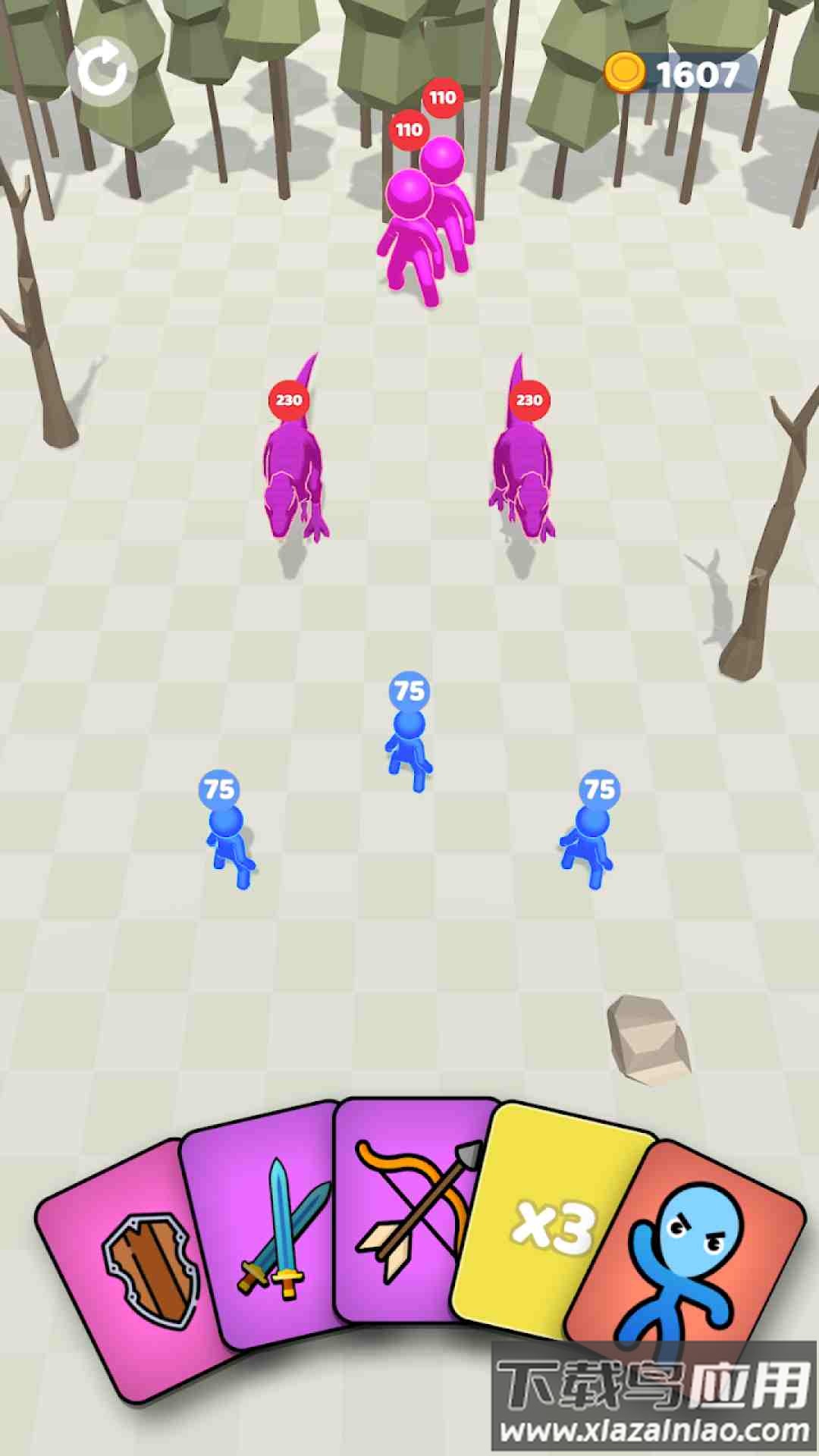 火柴人无限战争卡牌战争游戏最新版截图3