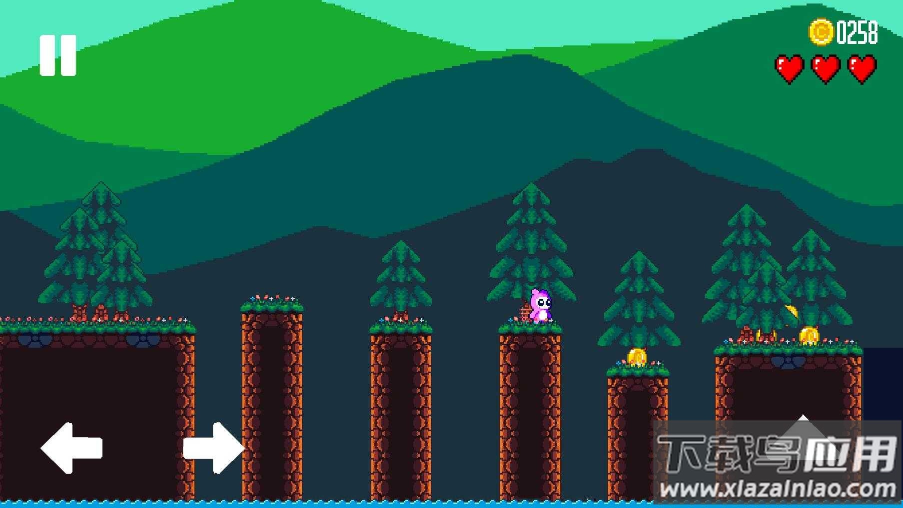 像素奔跑小英雄冒险游戏下载安装(Run, Pixel Run. Tiny Hero Adve)最新版截图1