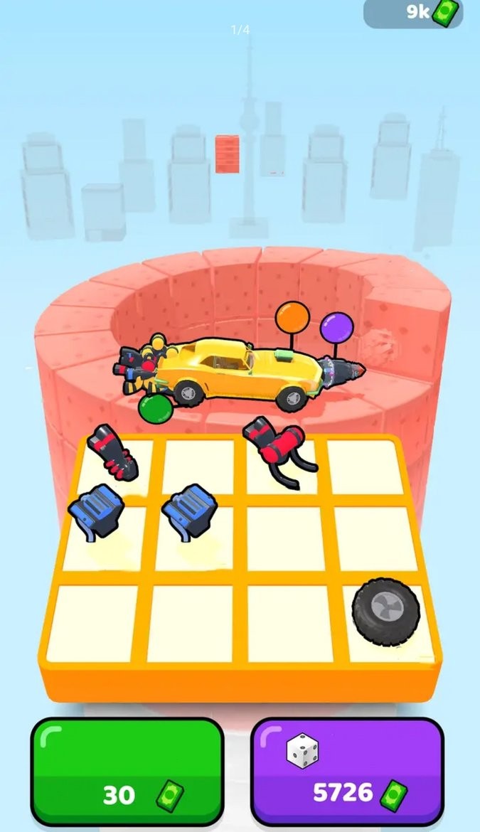 合并挖掘车无限金币最新版截图2