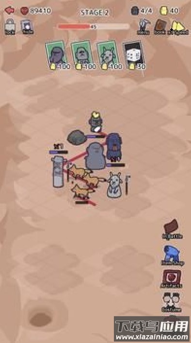 摩艾防御手游下载(랜덤모아이디펜스)最新版截图1