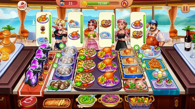 烹饪厨师游戏免广告版最新版截图1