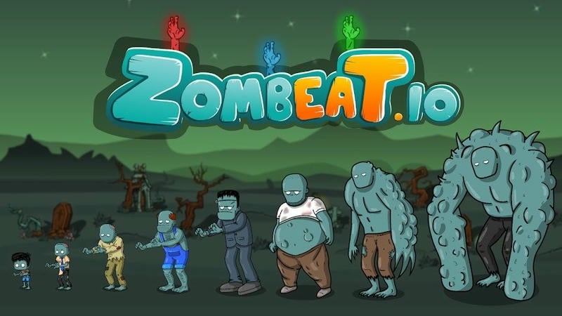 僵尸大战io无广告版(Zombeat.io)截图1