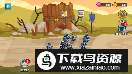 火柴人战争2军团之战无限金币钻石最新版最新版截图3