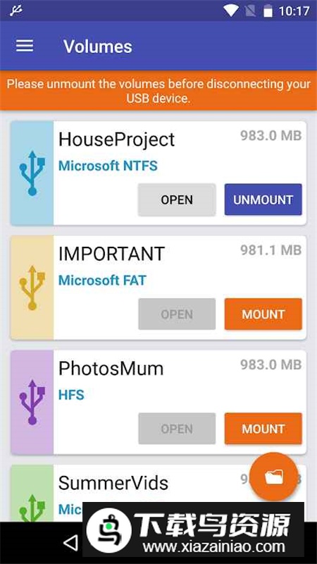 安卓exfat文件管理器安装包(Microsoft exFAT/NTFS for USB)最新版截图1
