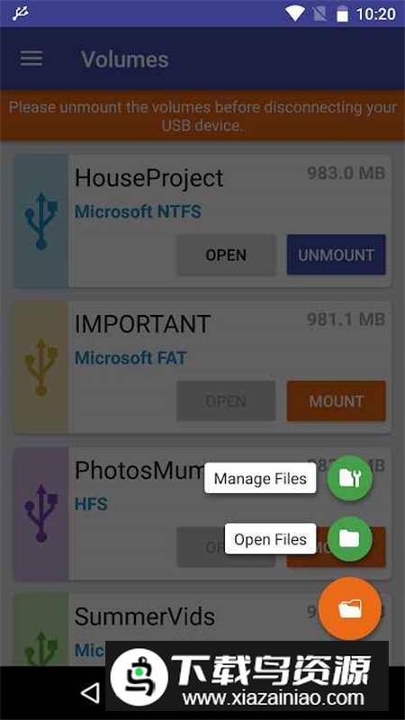 安卓exfat文件管理器安装包(Microsoft exFAT/NTFS for USB)最新版截图3