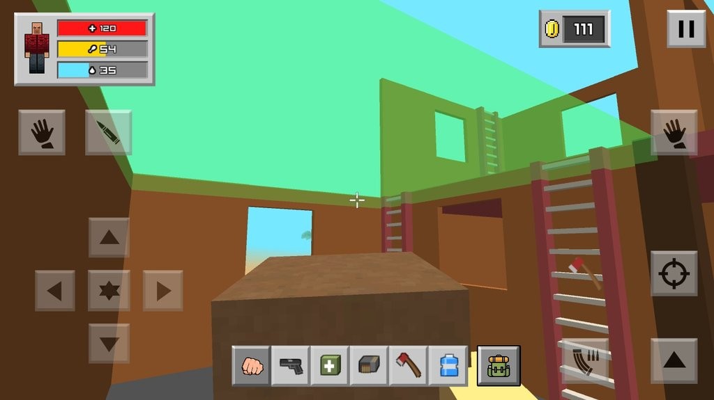 僵尸生存工艺无限金币版(Zombie Craft Survival)截图2