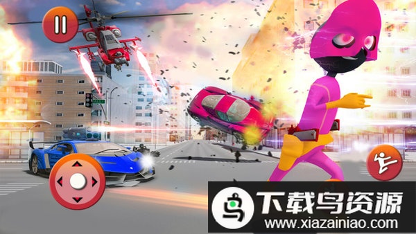 蜘蛛侠火柴人绳索英雄游戏最新版截图3