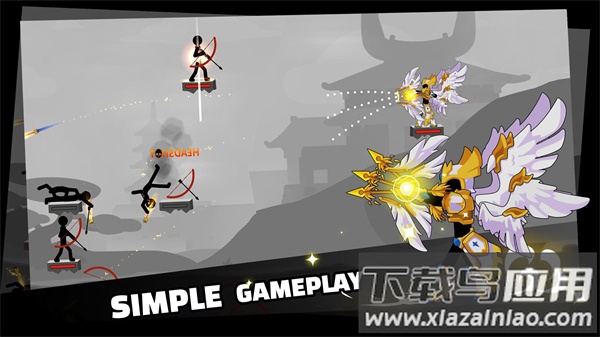斗弓箭手最新版(Stickfight Archer)截图1