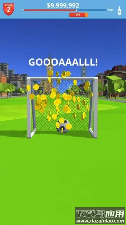 飞跃足球无限金币截图2