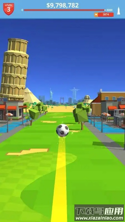 飞跃足球无限金币截图3