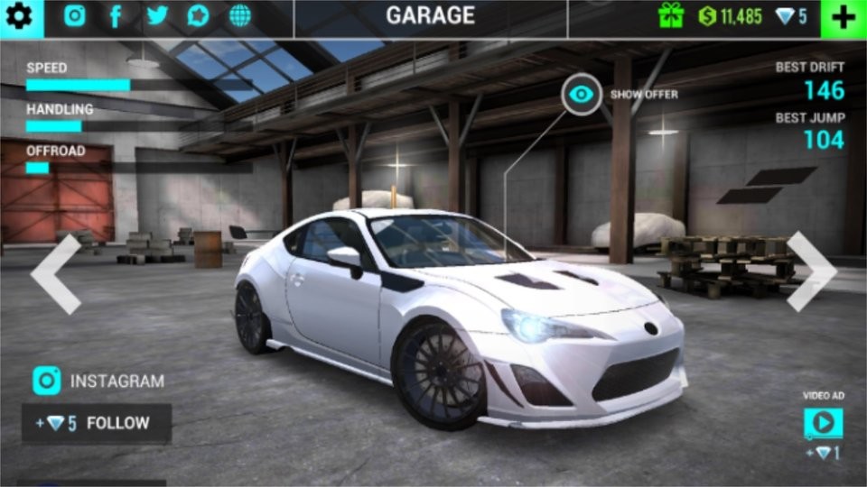 城市赛车模拟器破解版无限金币截图1