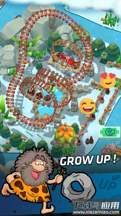 空闲的史前公园游戏(Idle Prehistoric Park)截图1