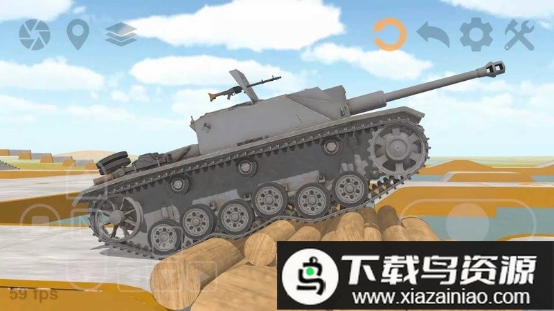 坦克物理模拟器3手游最新版截图1