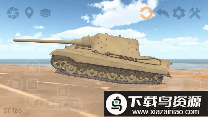 坦克物理模拟器3手游最新版截图3