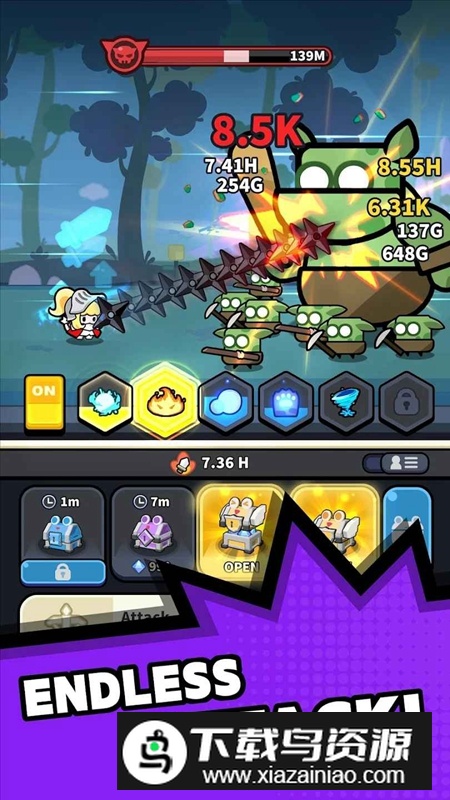 皇家骑士游戏内置菜单中文版最新版截图3