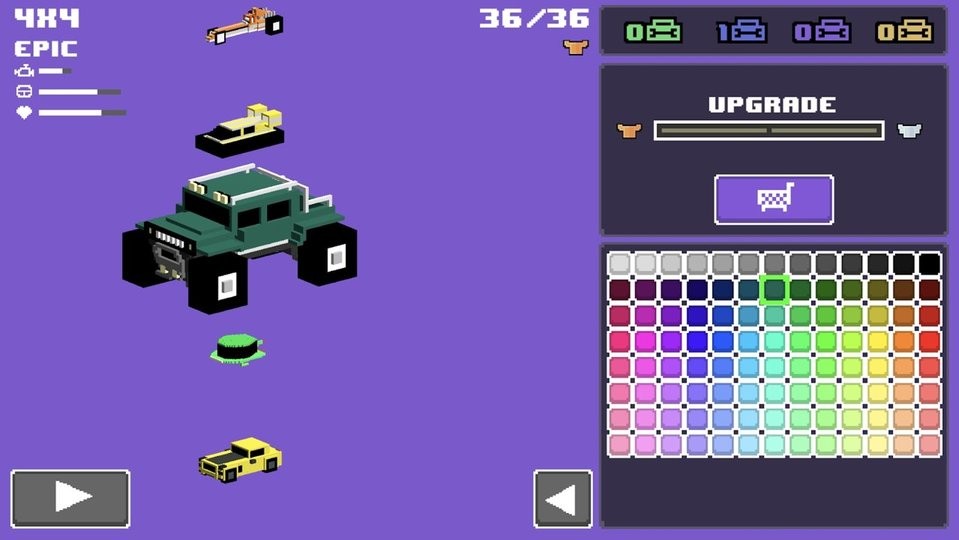 像素公路狂飙2内置功能菜单最新版截图2