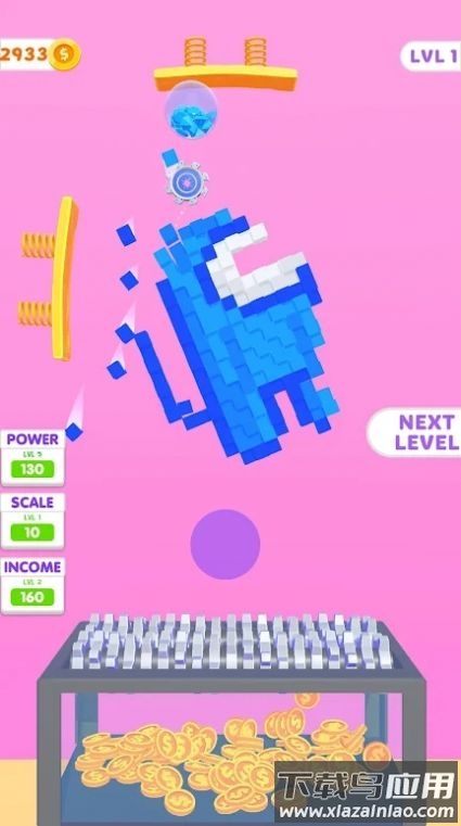 切割像素方块游戏(Bubble Crusher)最新版截图4