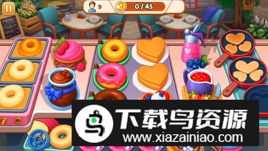 My Cafe Shop Cooking Game我的咖啡店游戏截图1