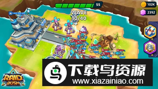 Raid Rush雷霆来袭塔防游戏官方正版最新版截图3