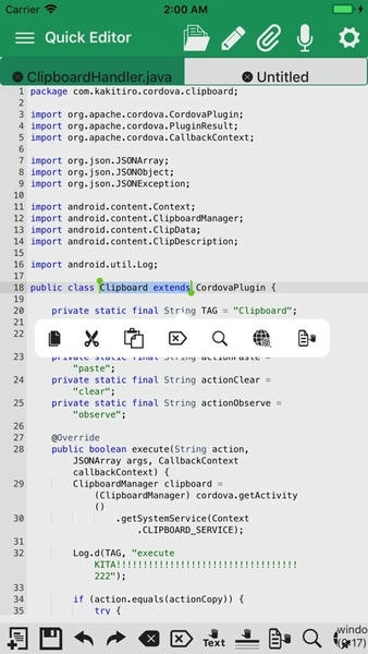 quickedit文本编辑器截图3