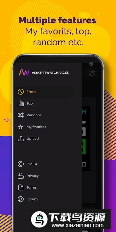amazfaces表盘app(荣耀手环5自定义表盘app)最新版截图4