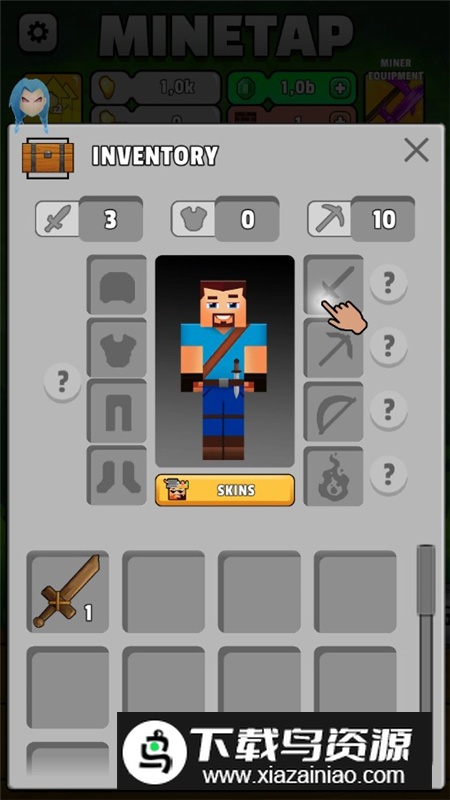 MineTap点击我的世界无限绿宝石内置菜单版最新版截图6