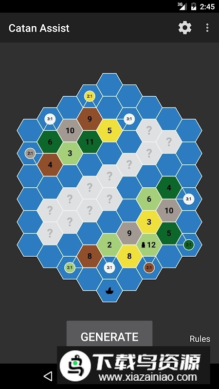 CatanAssist棋盘生成器手机apk截图4