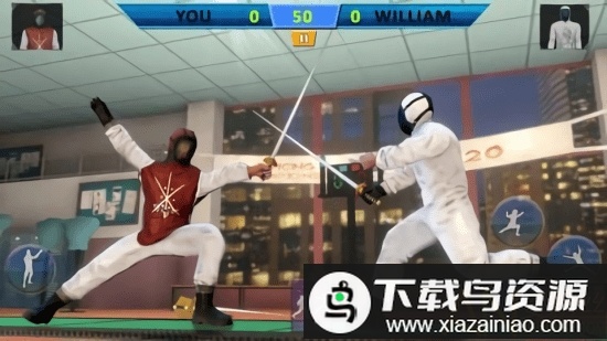 击剑格斗锦标赛游戏手机版截图1