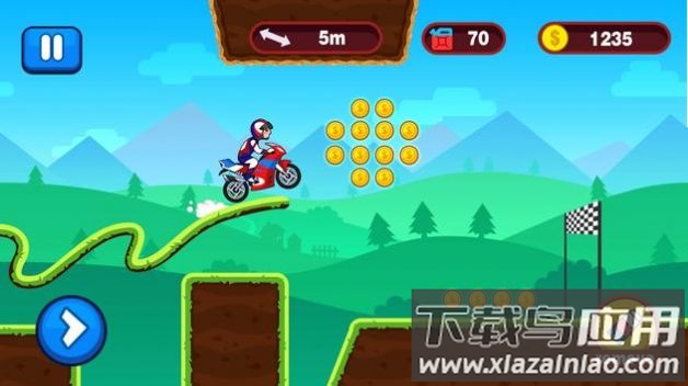 画线摩托骑士游戏(Draw Moto Rider)最新版截图2
