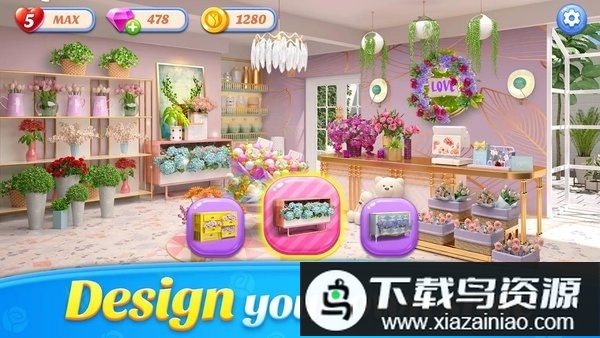 花店改头换面手机版(Flower Shop Makeover)最新版截图1