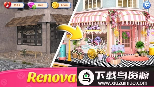 花店改头换面手机版(Flower Shop Makeover)最新版截图3