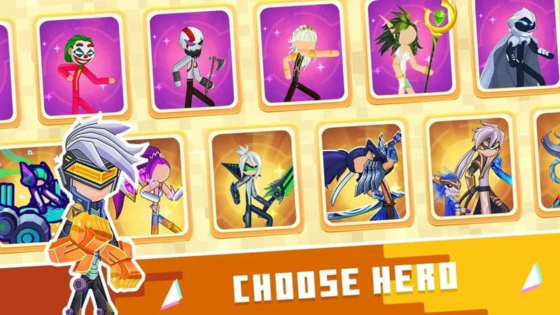 火柴人与工匠破解版(Stickman vs Craftman)最新版截图2