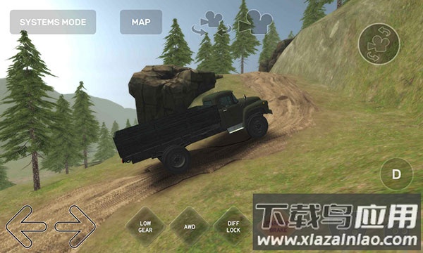 卡车司机泥泞山路游戏下载(Dirt Trucker: Muddy Hills)截图4