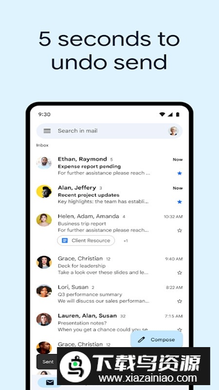 Gmail谷歌邮箱手表版apk截图3
