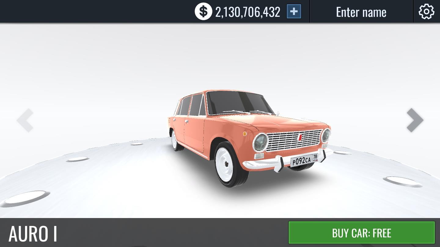 俄罗斯汽车漂移无限金币版截图1