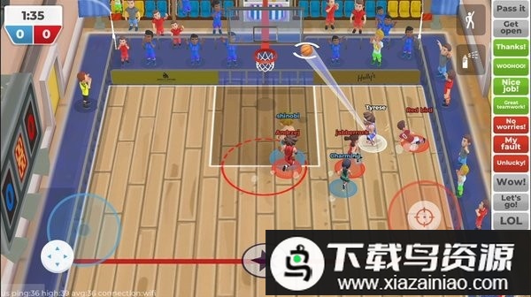 篮球运动手游截图1