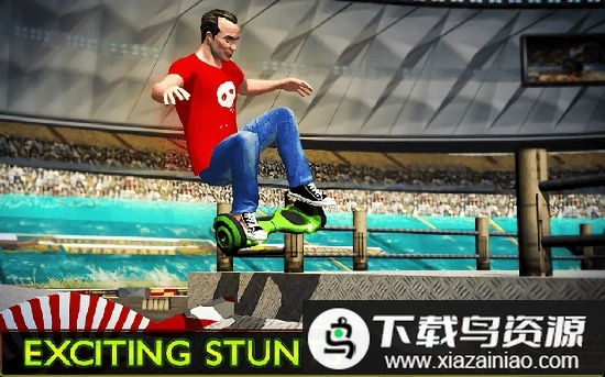 特技滑板英雄2016汉化版(Hoverboard Stunts Hero 2016)截图2