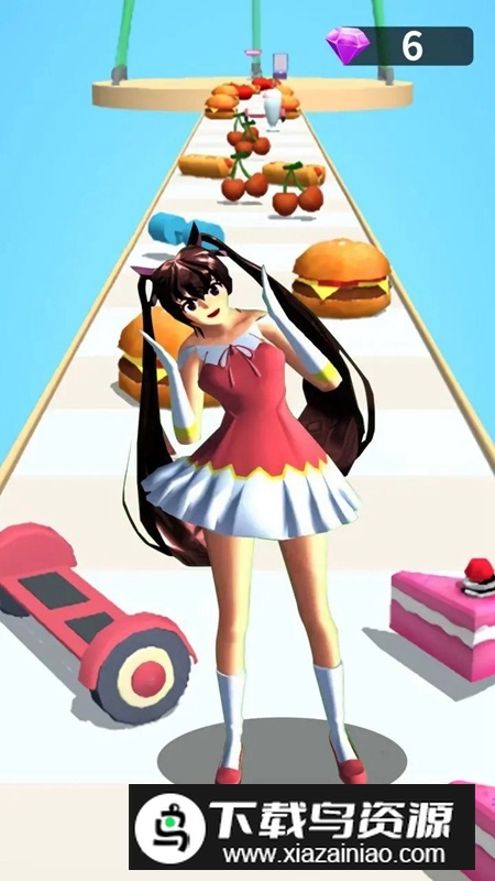 女神跑跑跑游戏手机版最新版截图1