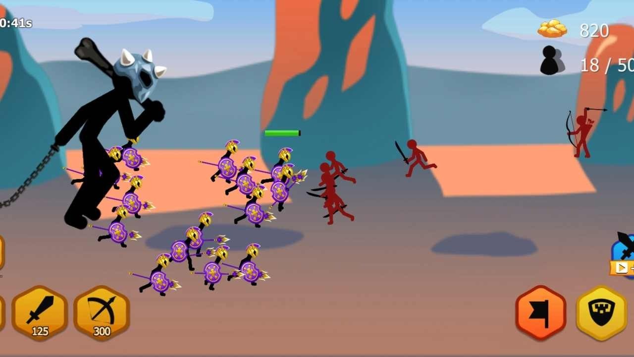 火柴人棍棒之战无限钻石版截图2